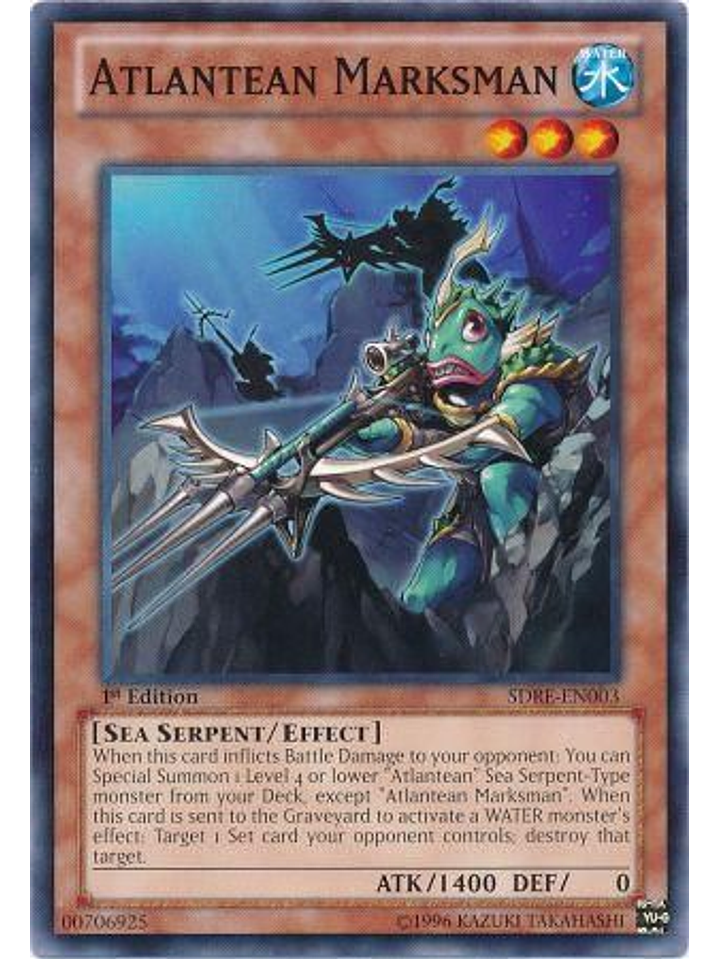 Atlantean Marksman - SDRE-EN003 - Common 1st Edition 1