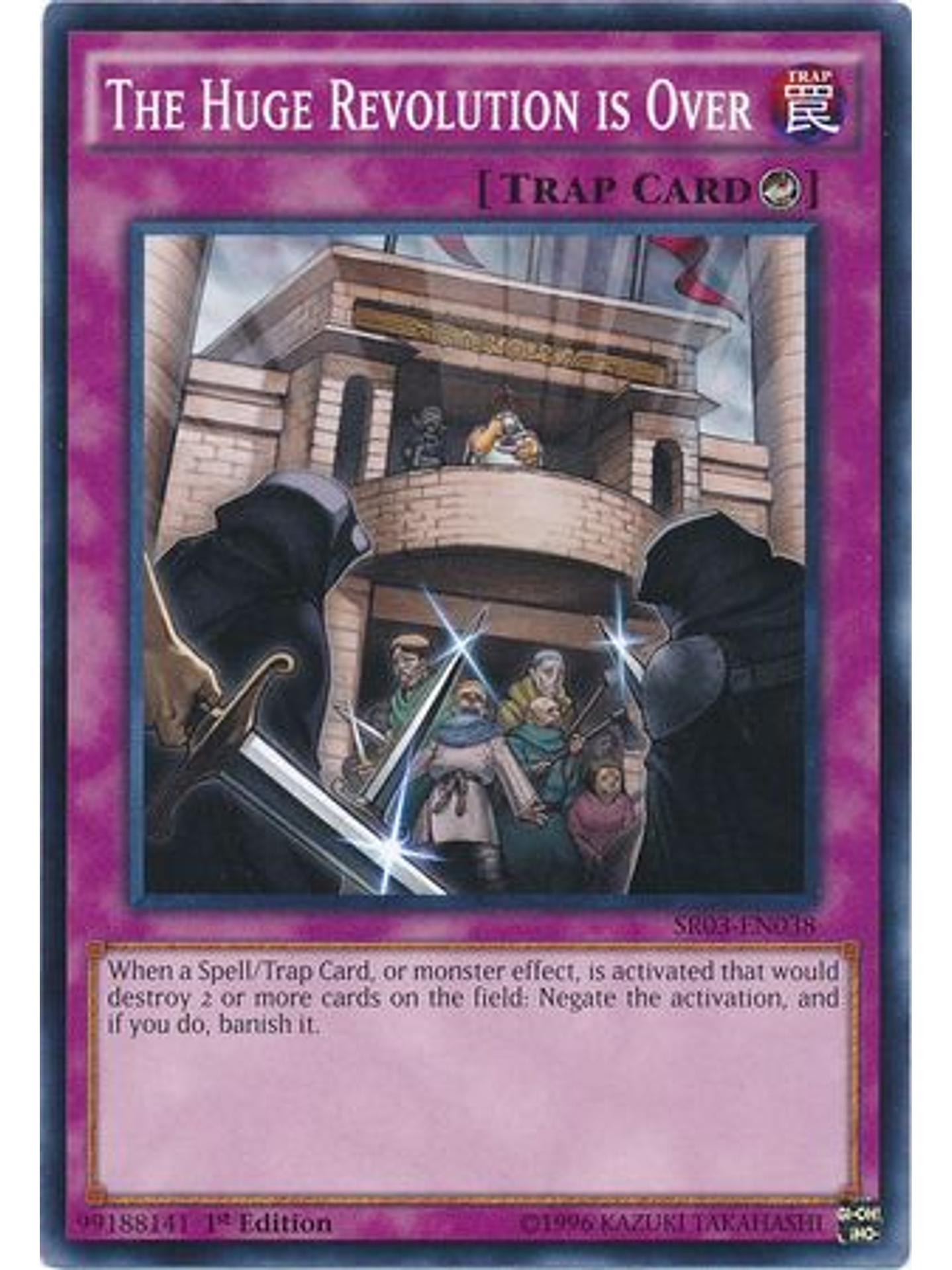 The Huge Revolution is Over - SR03-EN038 - Common 1st Edition 1