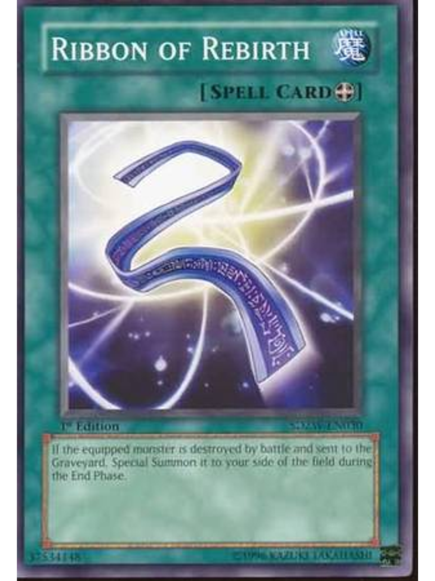 Ribbon of Rebirth - SDZW-EN030 - Common 1st Edition 1