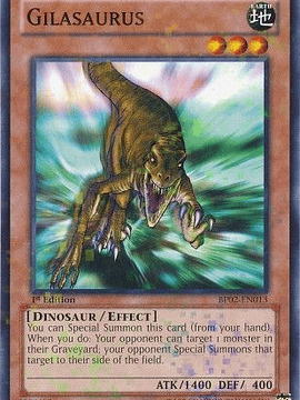 Gilasaurus - BP02-EN013 - Mosaic Rare 1st Edition