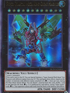 Super Quantal Mech King Great Magnus - DUPO-EN093 - Ultra Rare Unlimited