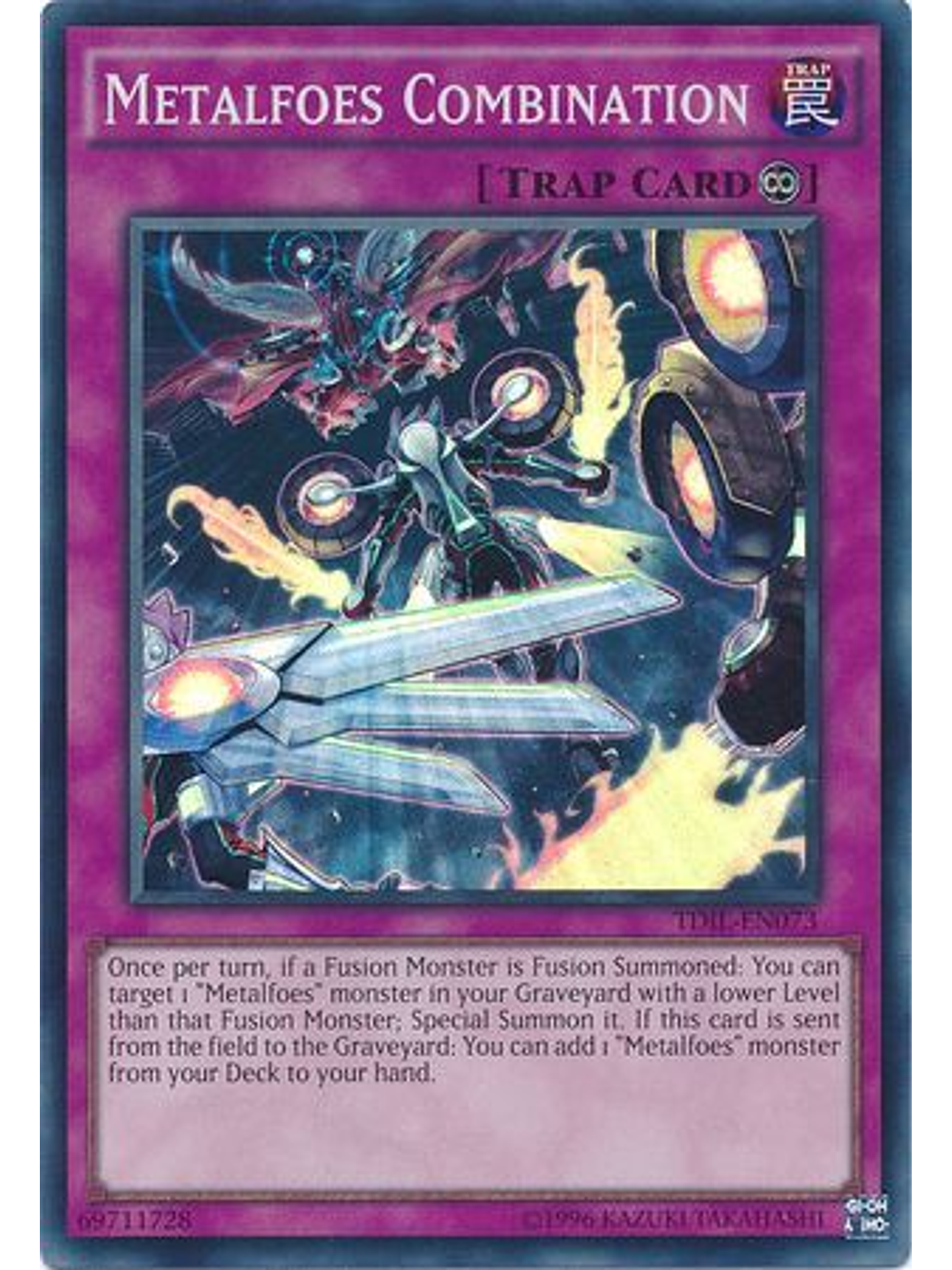 Metalfoes Combination - TDIL-EN073 - Super Rare Unlimited 1