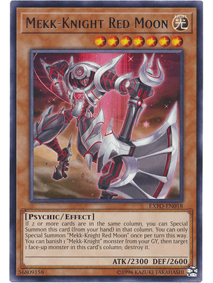 Mekk-Knight Red Moon - EXFO-EN018 - Rare Unlimited