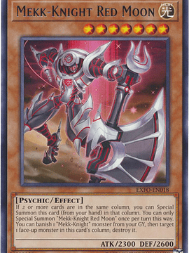 Mekk-Knight Red Moon - EXFO-EN018 - Rare Unlimited