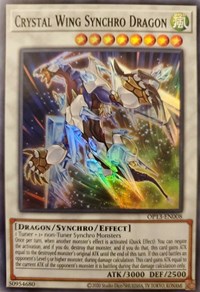 Crystal Wing Synchro Dragon - OP13-EN008 - Super Rare