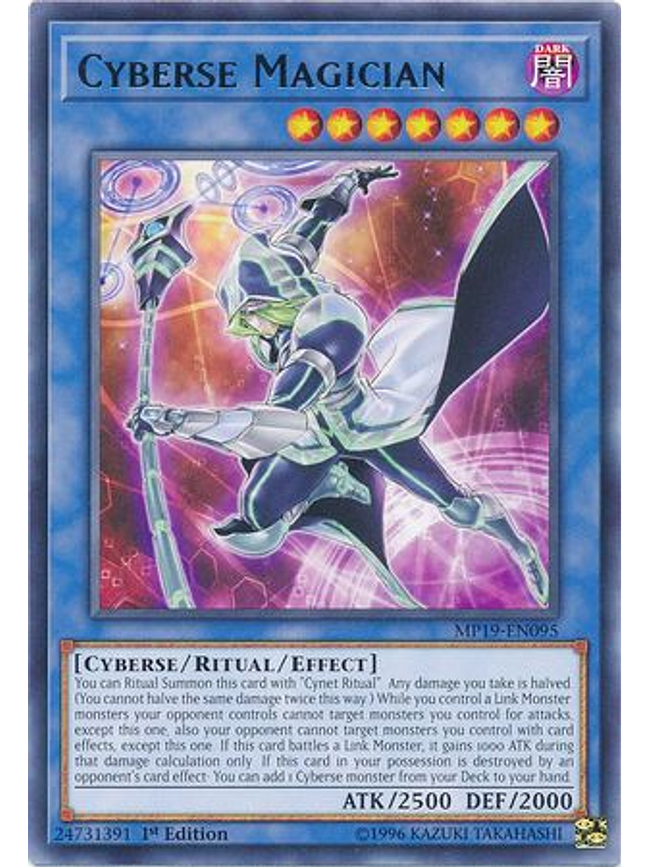 Cyberse Magician - MP19-EN095 - Rare 1st Edition 1