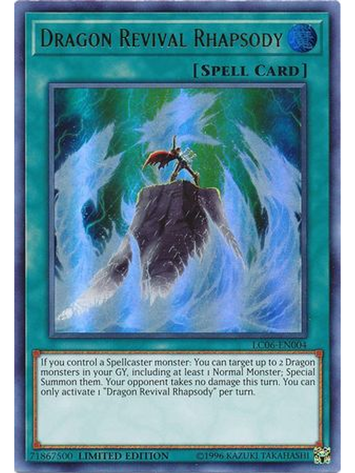 Dragon Revival Rhapsody - LC06-EN004 - Ultra Rare Limited Edition 1