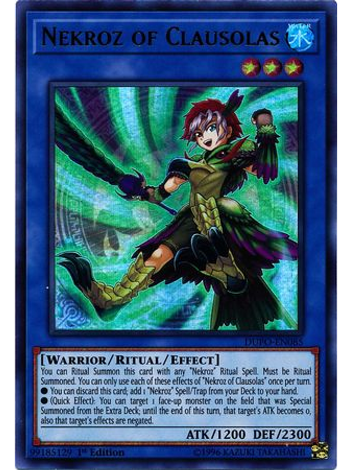 Nekroz Of Clausolas - dupo-en085 - Ultra Rare 1st Edition 1