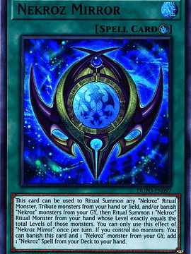 Nekroz Mirror - dupo-en097 - Ultra Rare 1st Edition