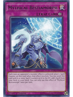 Mythical Bestiamorph - EXFO-EN073 - Rare 1st Edition