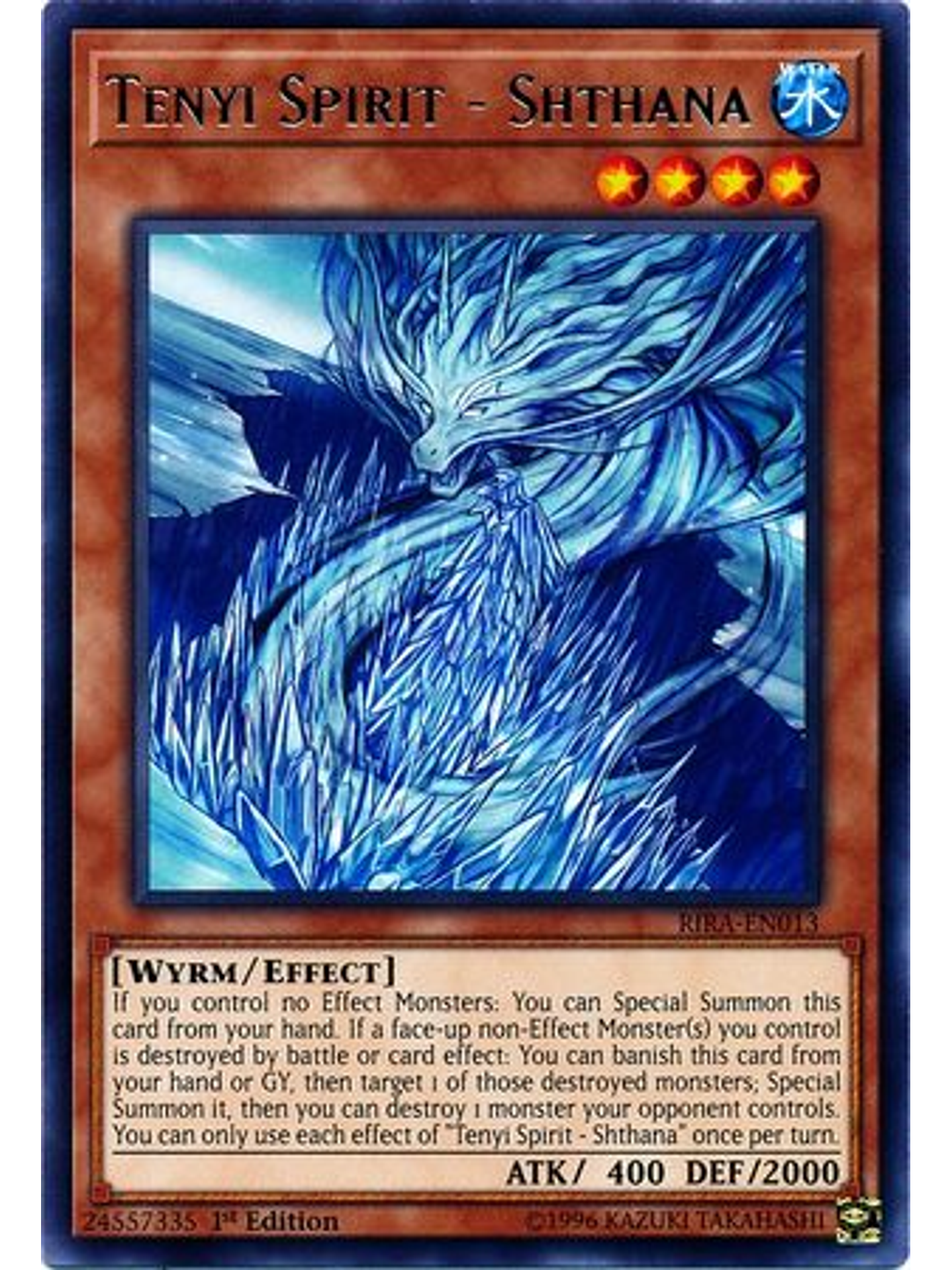 Tenyi Spirit - Shthana - rira-en013 - Rare 1st Edition 1