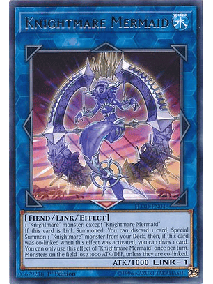 Knightmare Mermaid - FLOD-EN043 - Rare 1st Edition