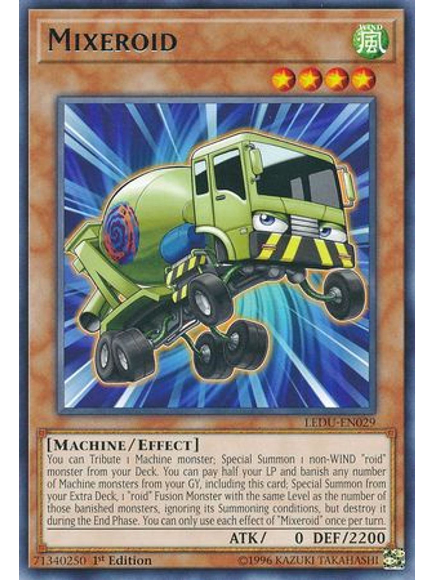 Mixeroid - ledu-en029 - Rare 1st Edition 1