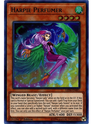 Harpie Perfumer - LED4-EN001 - Ultra Rare 1st Edition
