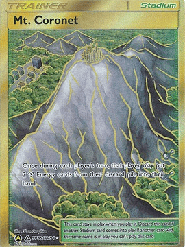 Mt. Coronet - sv89/sv94 - Full Art Ultra Rare