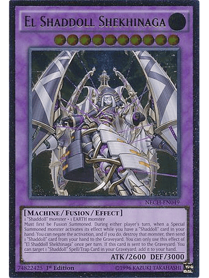 El Shaddoll Shekhinaga - nech-en049 1st Edition  - Ultimate Rare