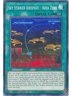 Sky Striker Airspace - Area Zero - mp19-en269 - Common 1st Edition