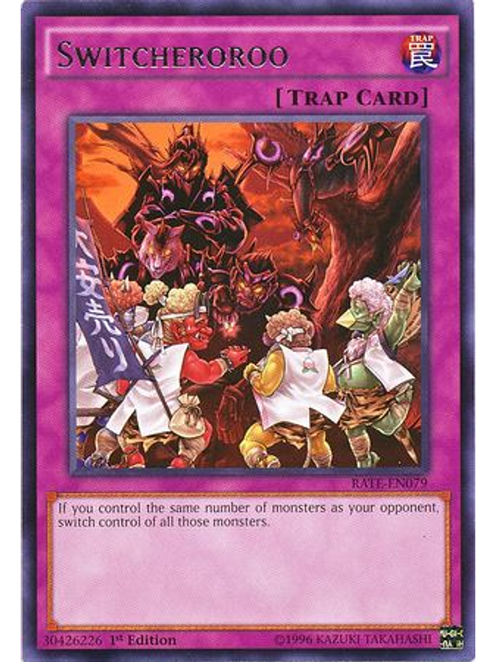 Switcheroroo - rate-en079 - Rare 1st Edition 1