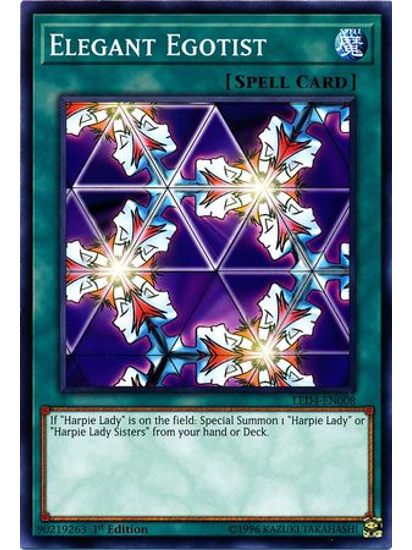 Elegant Egotist - led4-en008 - Common 1st Edition 1