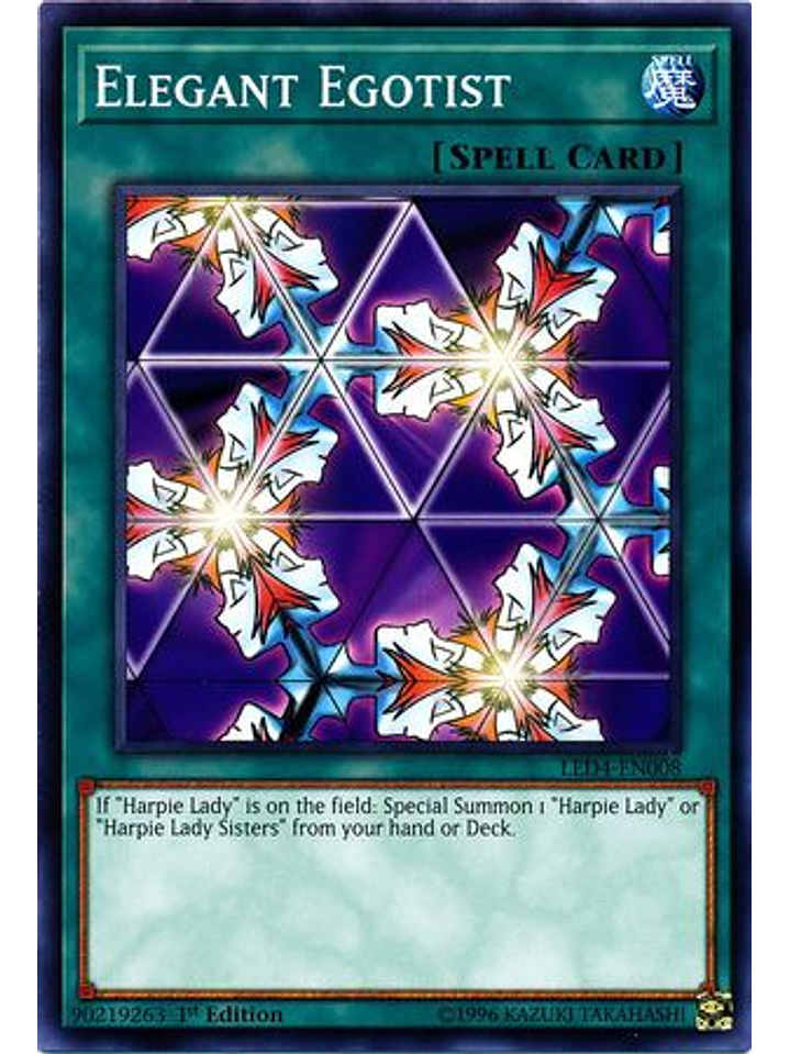 Elegant Egotist - led4-en008 - Common 1st Edition 1