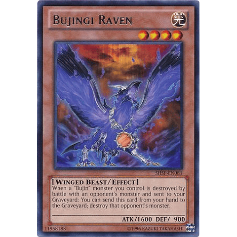 Bujingi Raven - shsp-en081 - Rare Unlimited
