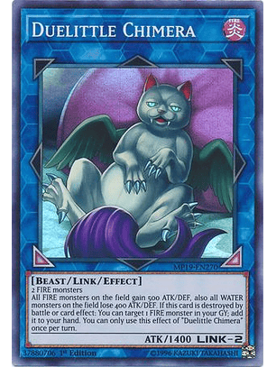 Duelittle Chimera - MP19-EN270 - Super Rare 1st Edition