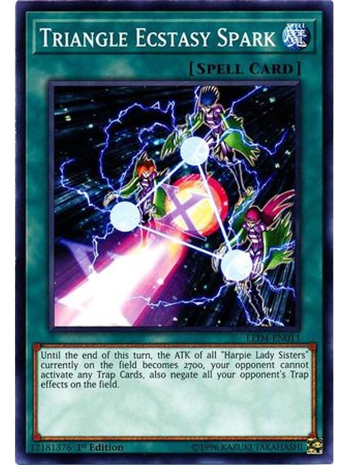 Triangle Ecstasy Spark - LED4-EN011 - Common 1st Edition 1