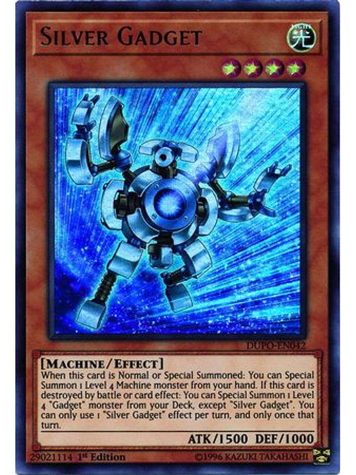 Silver Gadget - DUPO-EN042 - Ultra Rare 1st Edition 1