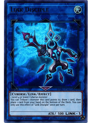 Link Disciple - dupo-en070 - Ultra Rare 1st Edition