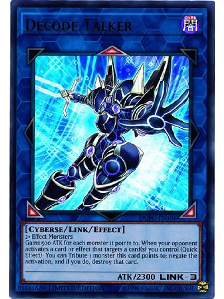 Decode Talker - dupo-en106 - Ultra Rare Limited Edition 1
