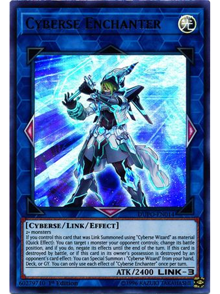 Cyberse Enchanter - dupo-en014 - Ultra Rare 1st Edition 1