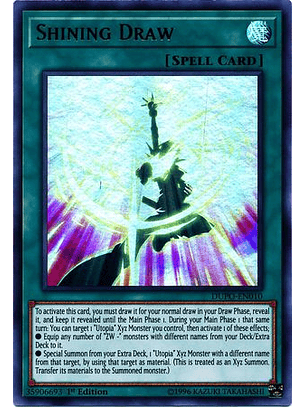 Shining Draw - dupo-en010 - Ultra Rare 1st Edition