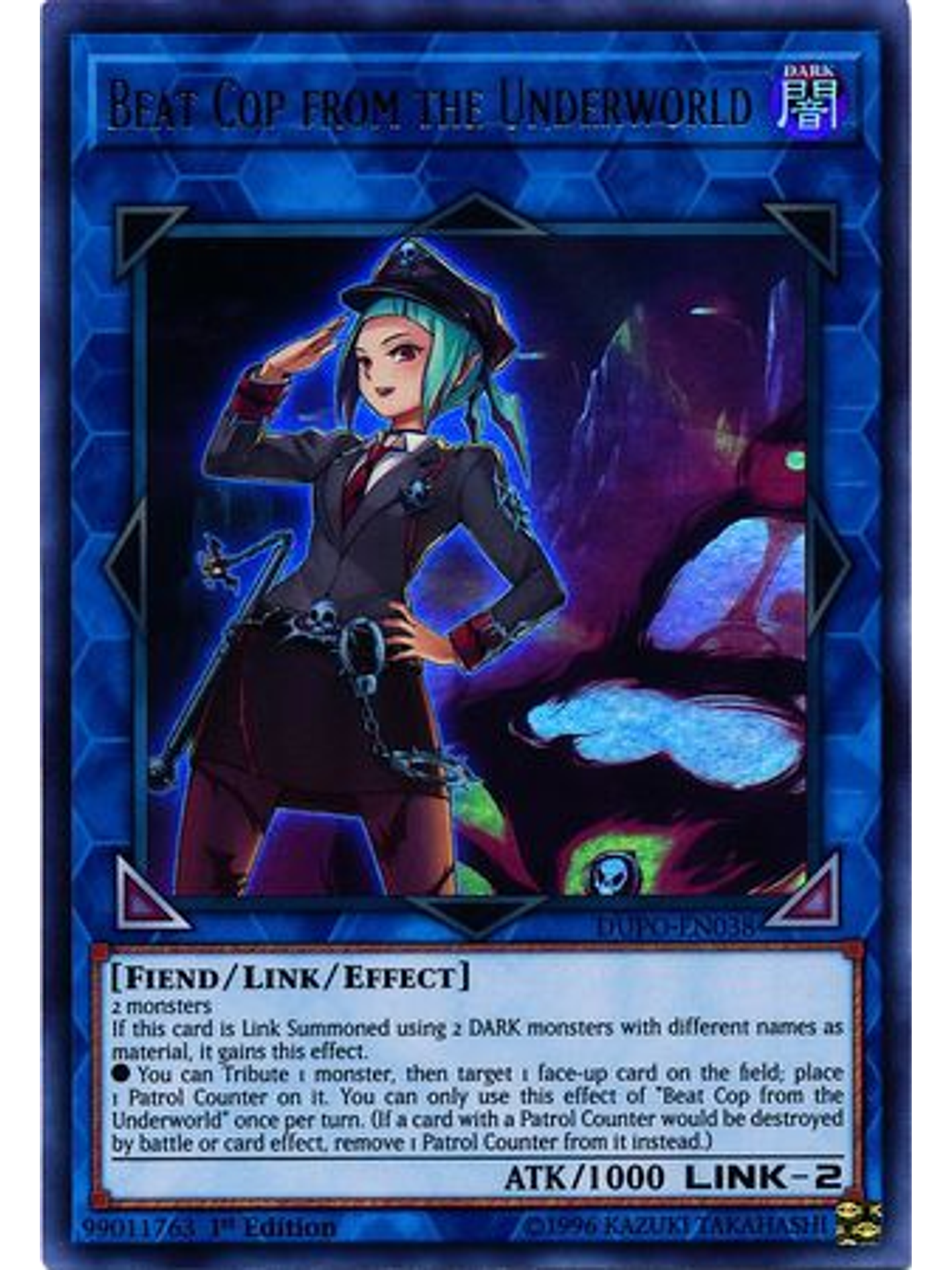 Beat Cop From The Underworld - dupo-en038 - Ultra Rare 1st Edition 1