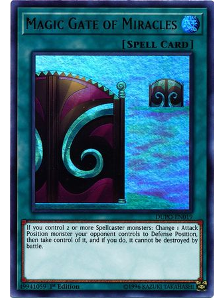 Magic Gate Of Miracles - dupo-en019 - Ultra Rare 1st Edition 1
