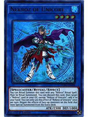 Nekroz Of Unicore - dupo-en088 - Ultra Rare 1st Edition