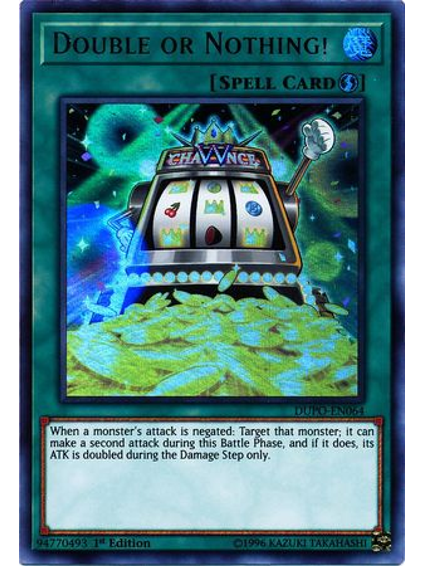 Double Or Nothing! - dupo-en064 - Ultra Rare 1st Edition 1