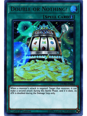 Double Or Nothing! - dupo-en064 - Ultra Rare 1st Edition