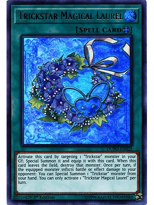 Trickstar Magical Laurel - dupo-en022 - Ultra Rare 1st Edition