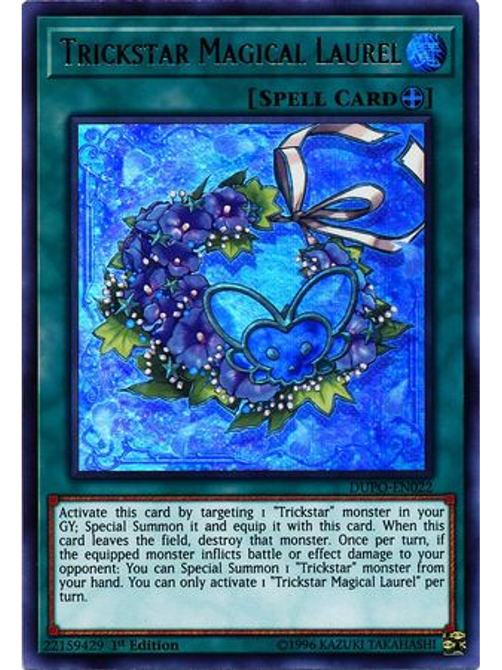 Trickstar Magical Laurel - dupo-en022 - Ultra Rare 1st Edition 1