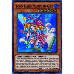Toon Dark Magician Girl - DUPO-EN041 - Ultra Rare 1st Edition