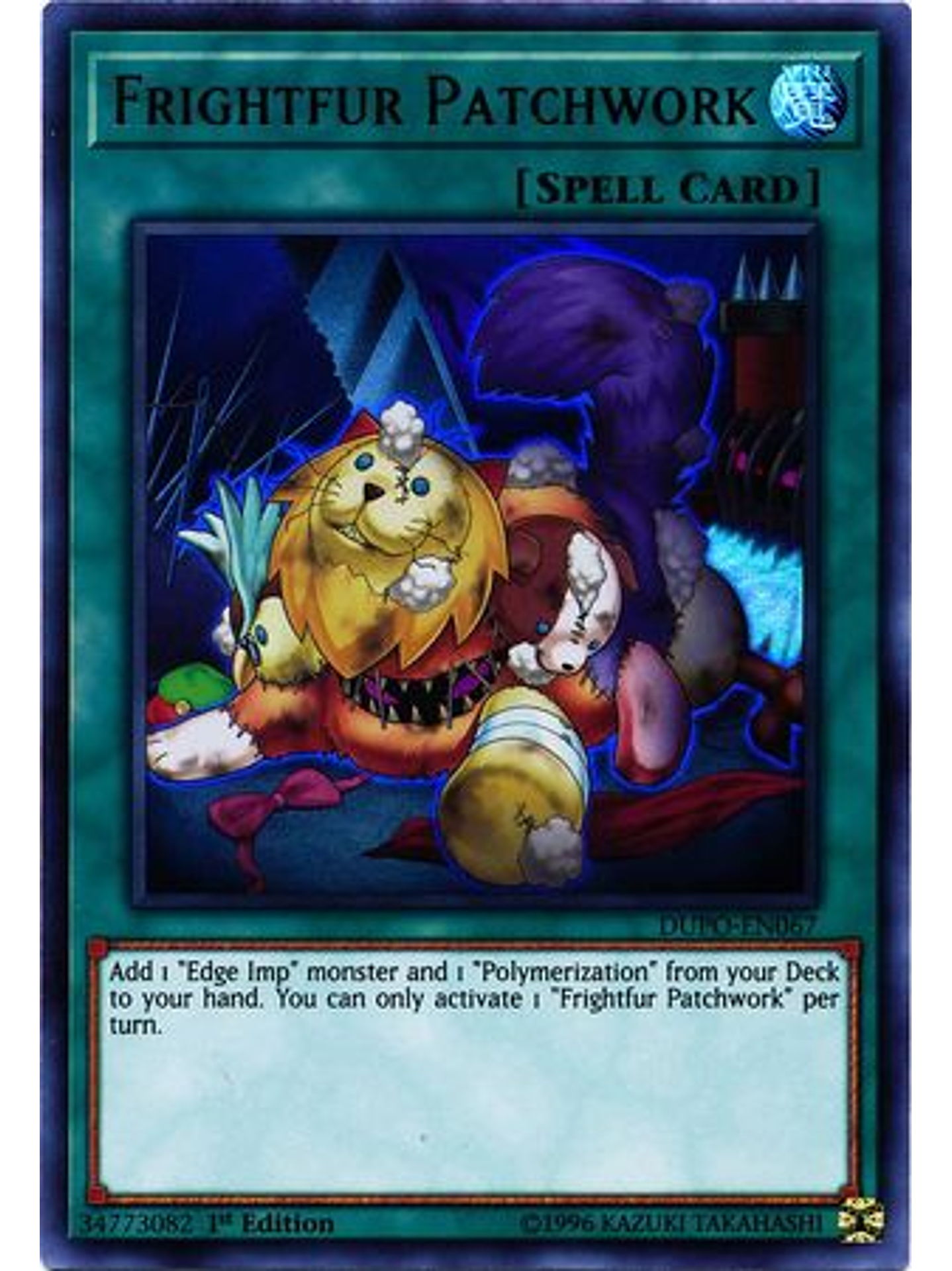 Frightfur Patchwork - DUPO-EN067 - Ultra Rare 1st Edition 1