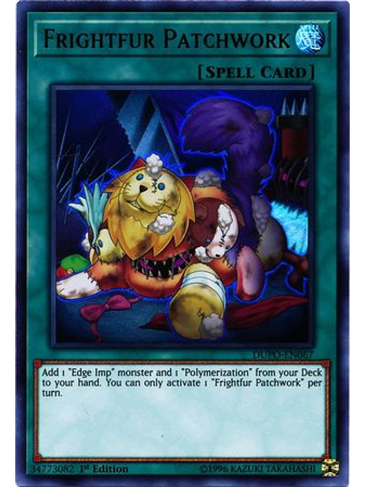 Frightfur Patchwork - DUPO-EN067 - Ultra Rare 1st Edition 1