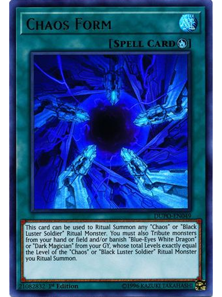 Chaos Form - dupo-en049 - Ultra Rare 1st Edition 1