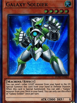 Galaxy Soldier - DUPO-EN062 - Ultra Rare 1st Edition