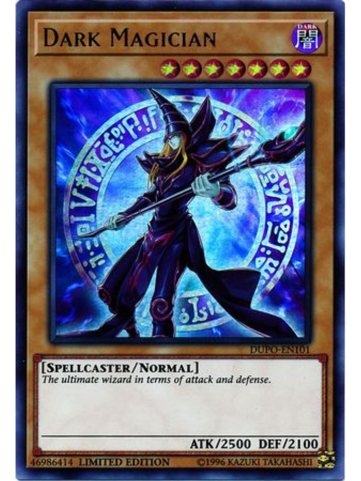 Dark Magician - DUPO-EN101 - Ultra Rare Limited Edition 1