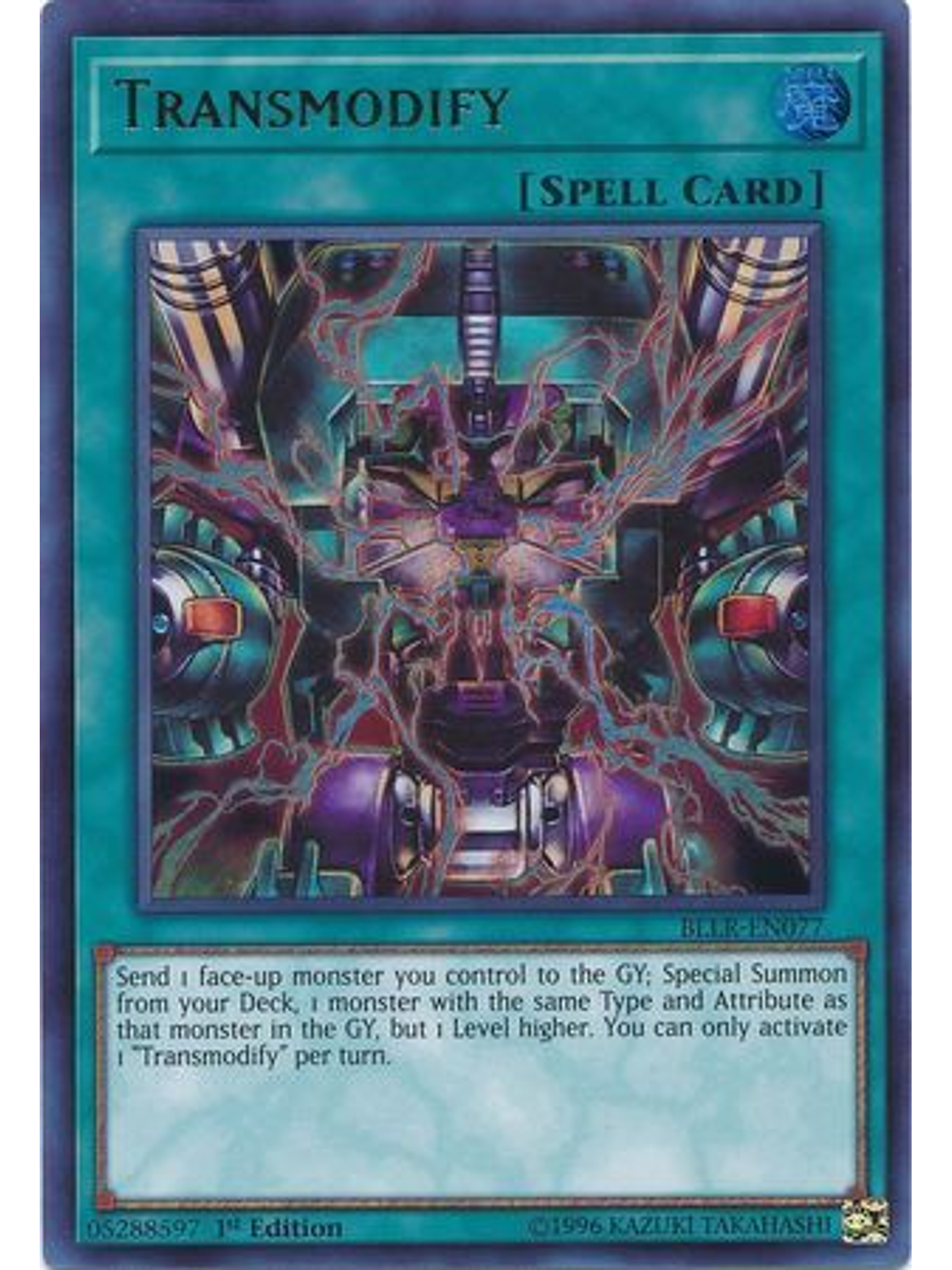 Transmodify - bllr-en077 - Ultra Rare 1st Edition 1
