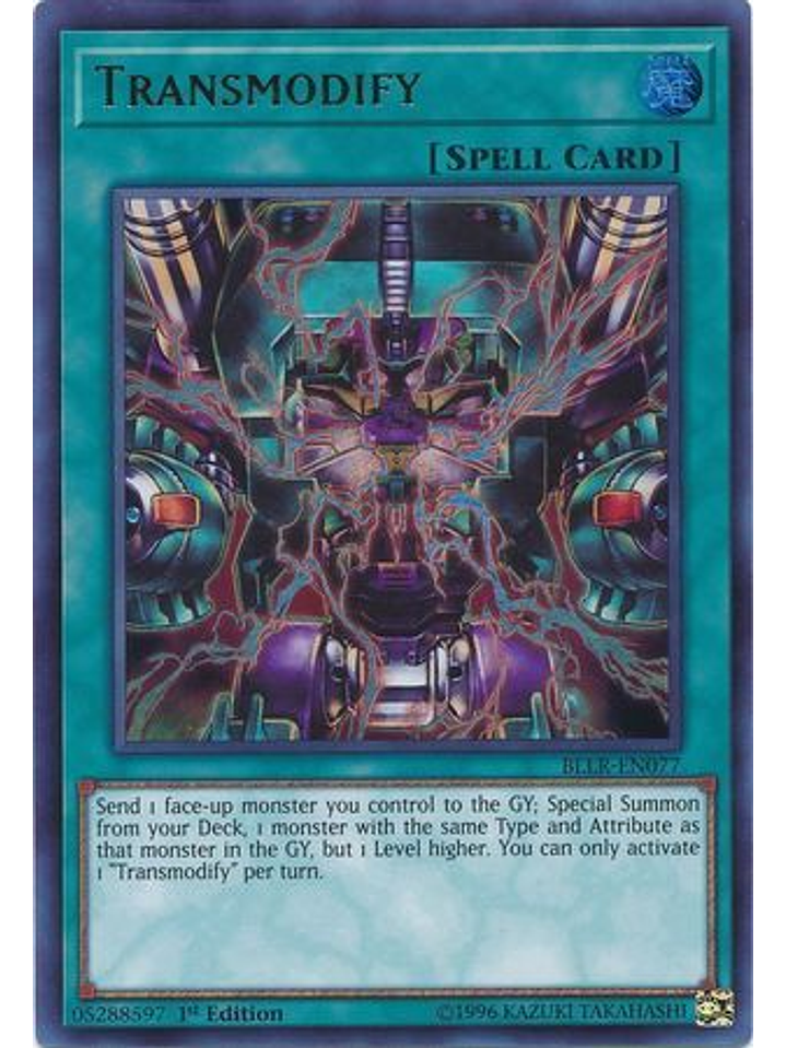 Transmodify - bllr-en077 - Ultra Rare 1st Edition 1