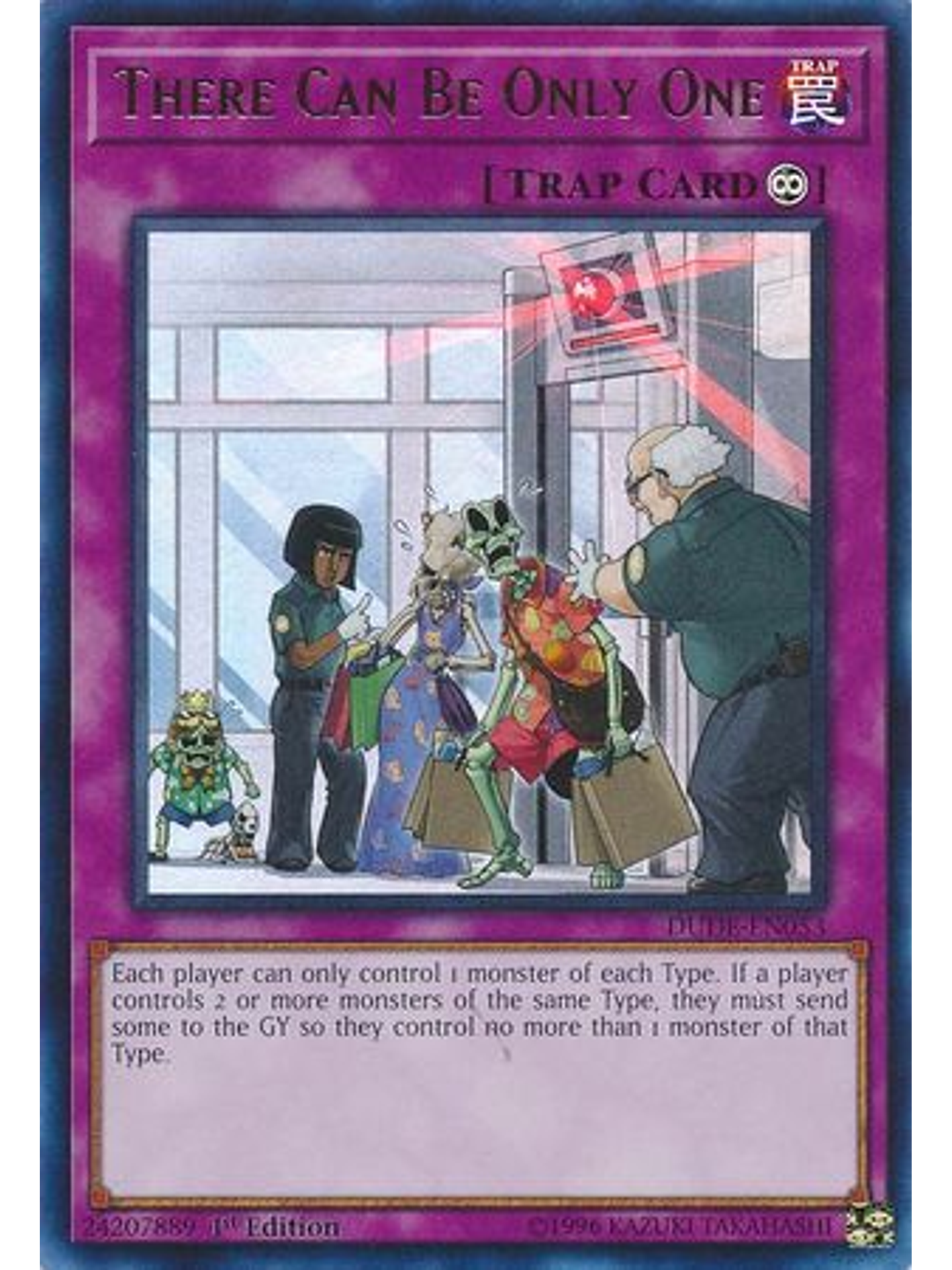 There Can Be Only One - DUDE-EN053 - Ultra Rare 1