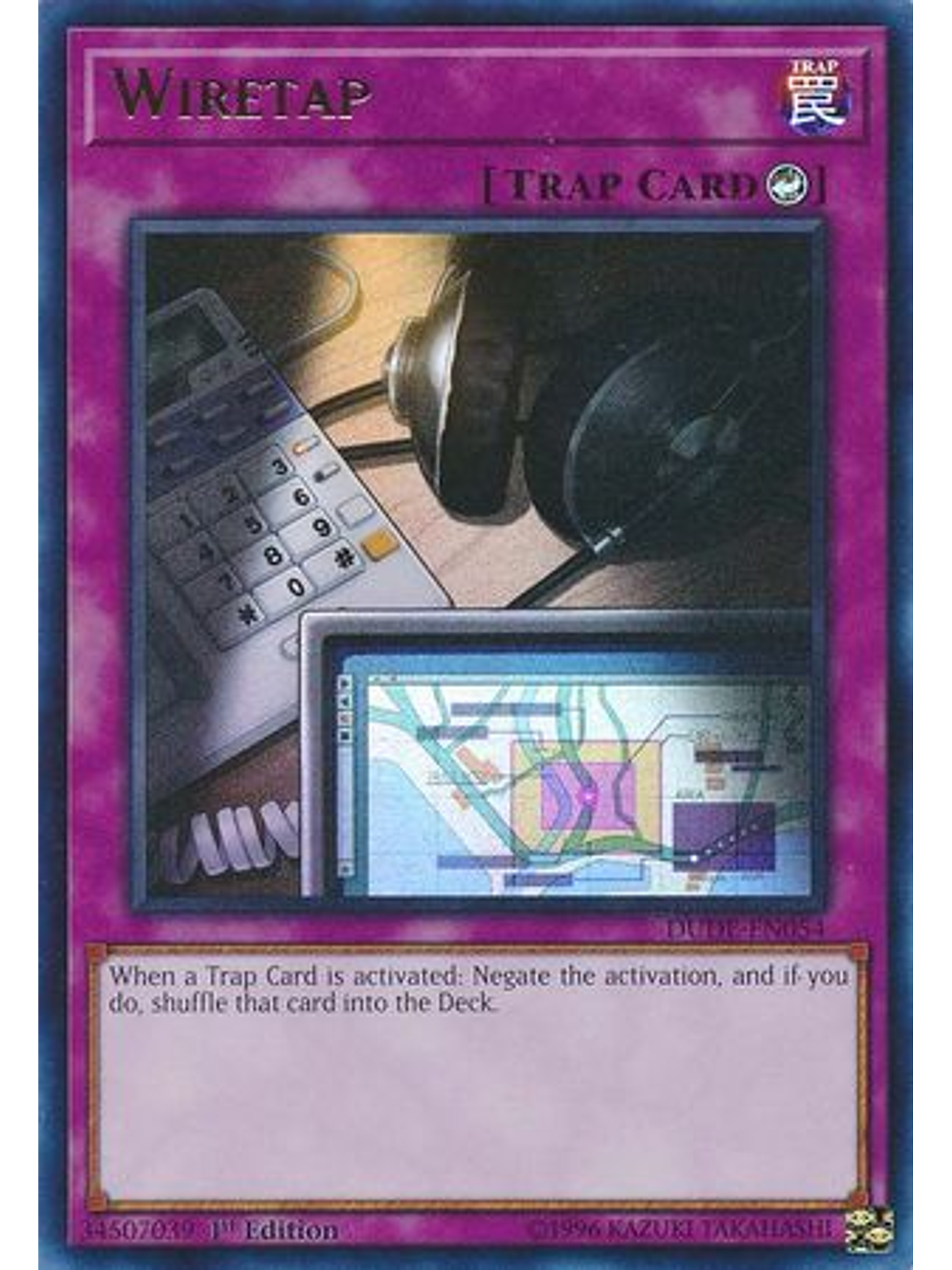 Wiretap - DUDE-EN054 - Ultra Rare 1