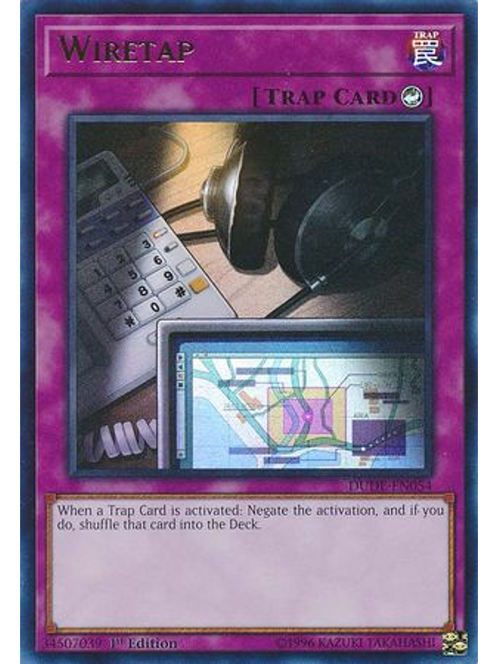 Wiretap - DUDE-EN054 - Ultra Rare 1